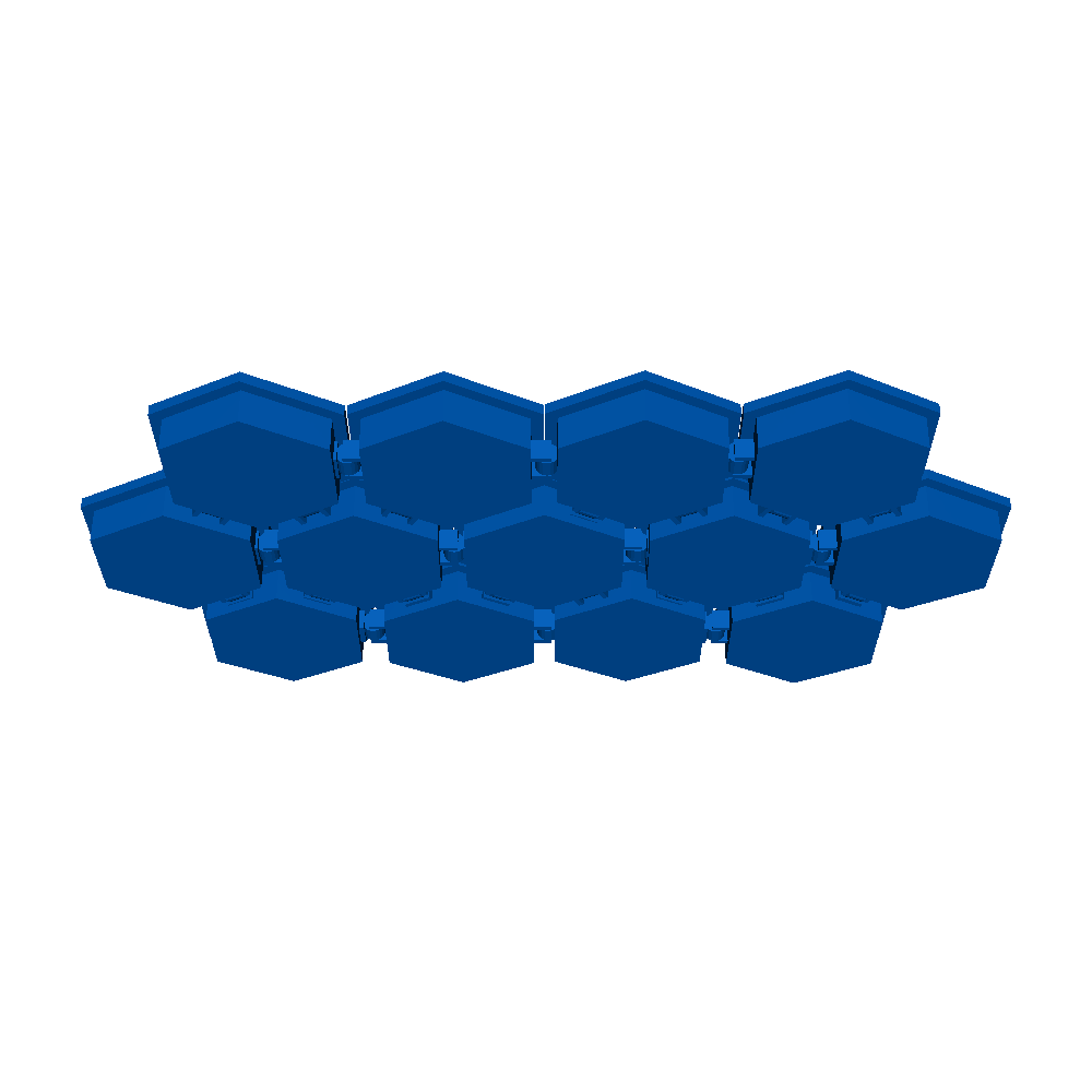 flexible hexagons / hexagonos flexíveis