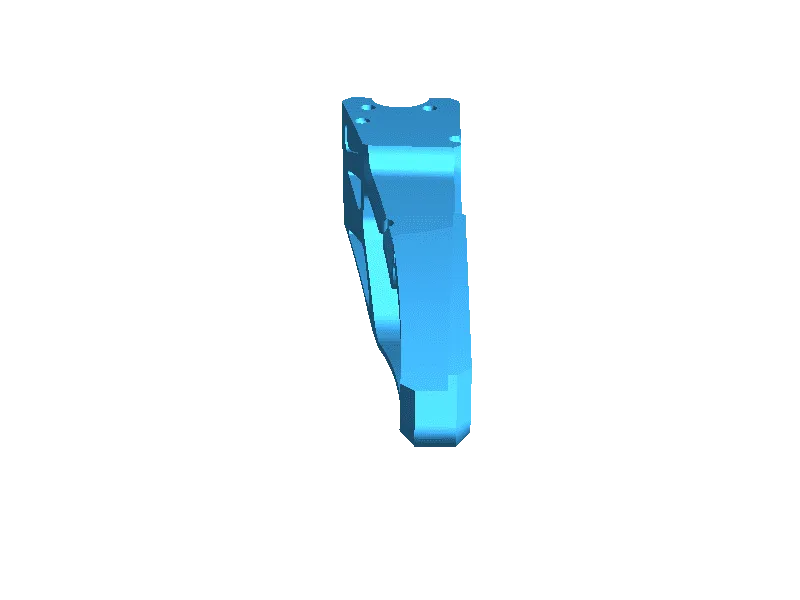 Support de lit Ender-5 (entretoises optimisées pour la topologie)
