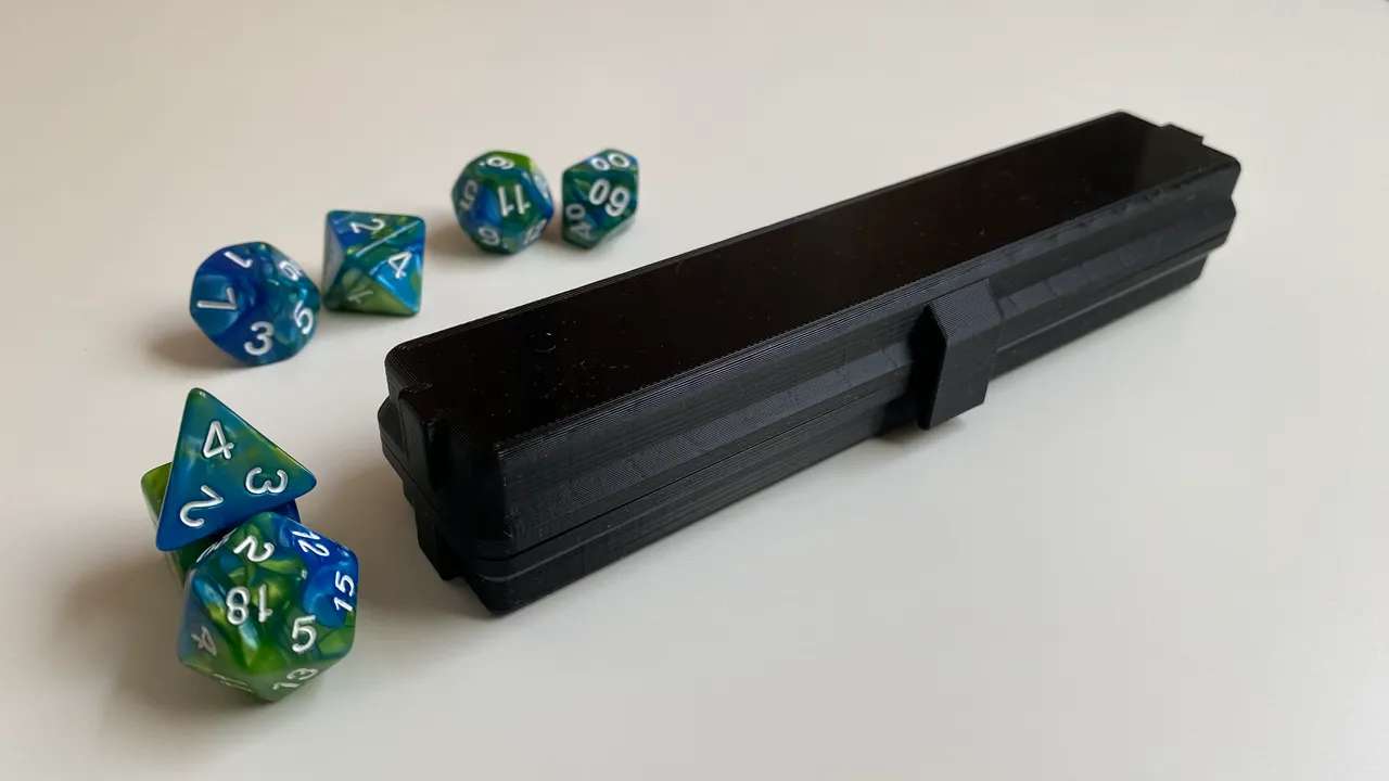 Print-In-Place Beginners Dice Case

