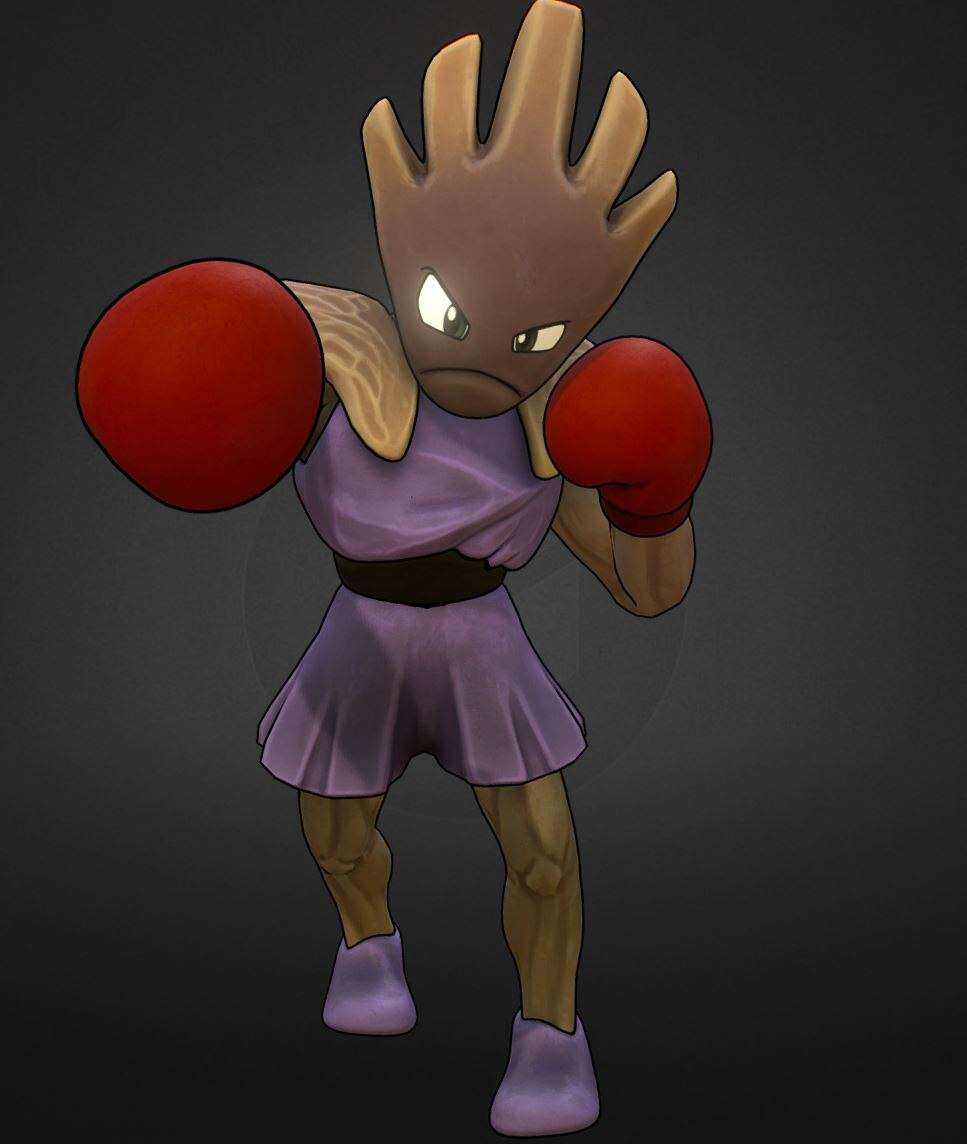 boxe pokémon, 3D models download