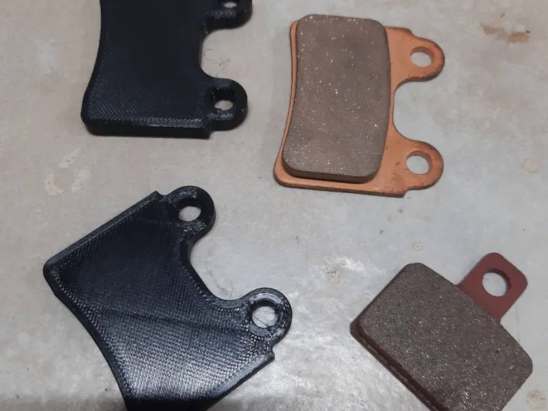 Dummy brake pad AJP / Braktec