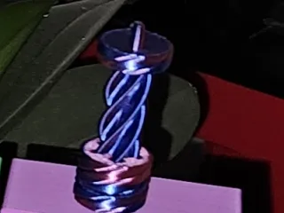 Porte clé spiral