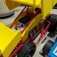 Diecast Winged Sprint car Scale 1:25-1