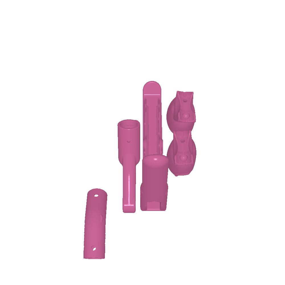 BOWK oculus gun stock free 3D models download Creality Cloud