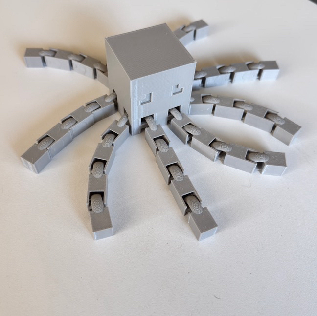 Flexi Minecraft Squid/ Octopus