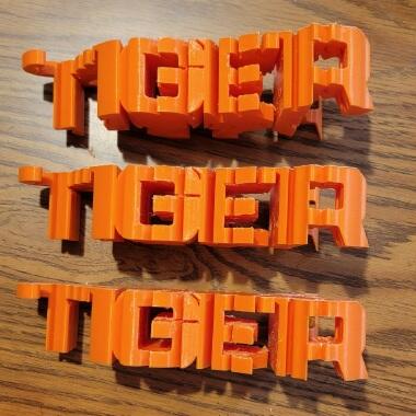 Text Flip - Tiger (6 STLs)-0