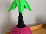 Palma - Safe for small items with a code, Printable flower-1