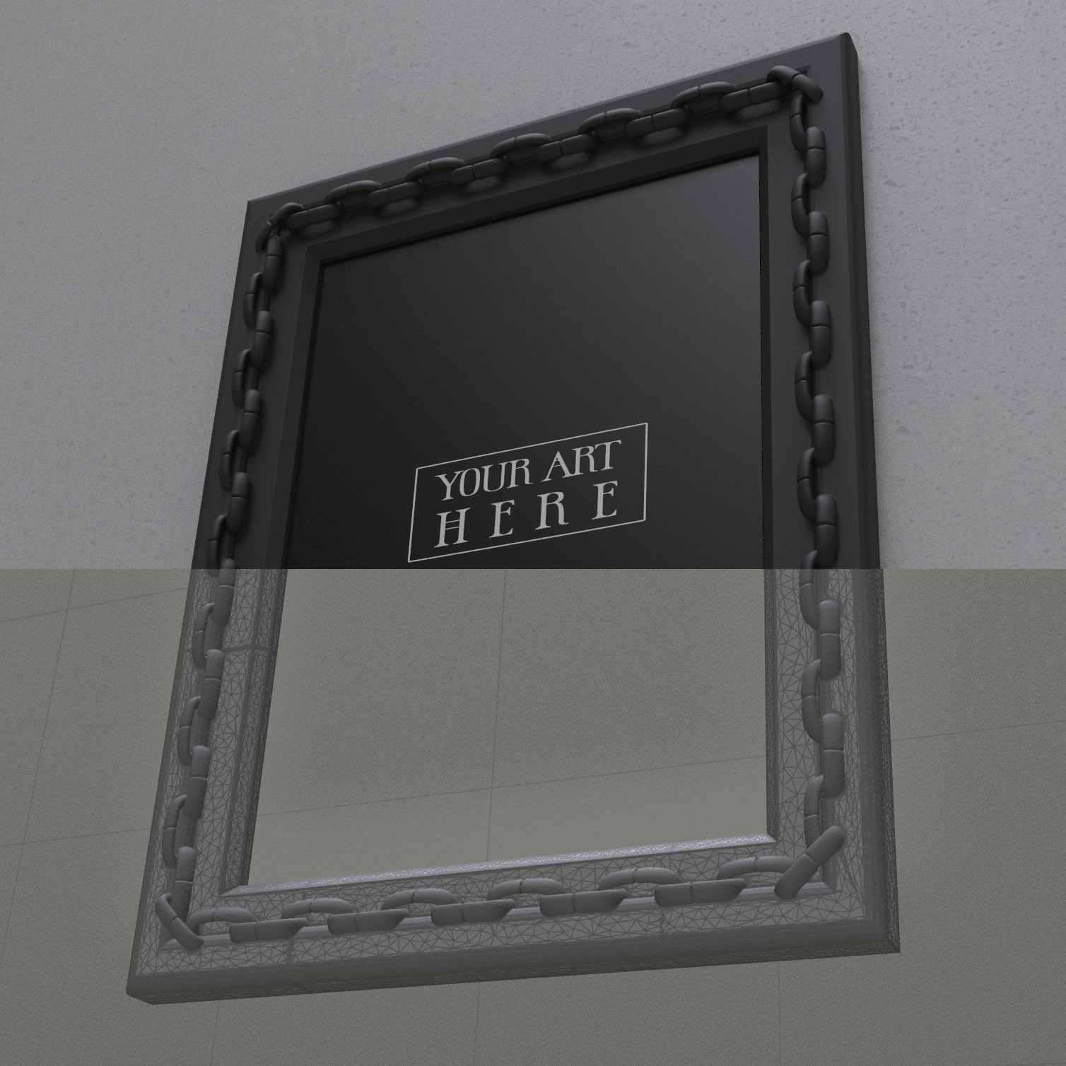 Frame Chain A4 - A3 split version 