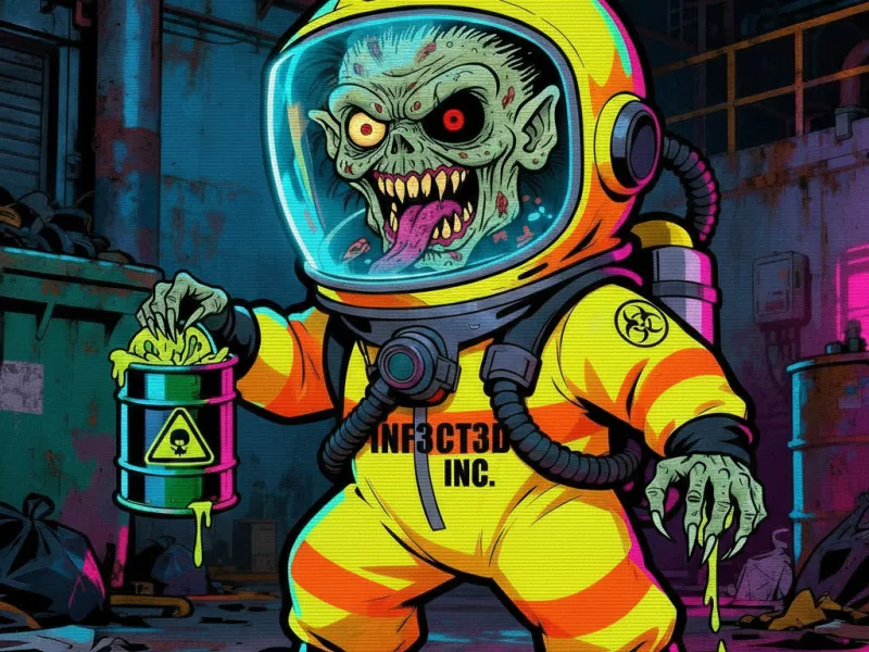 inf3ct3d inc. Hazmat Zombie!