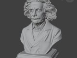 5 in 1 Famous Scientist Bust STL Bundle-1