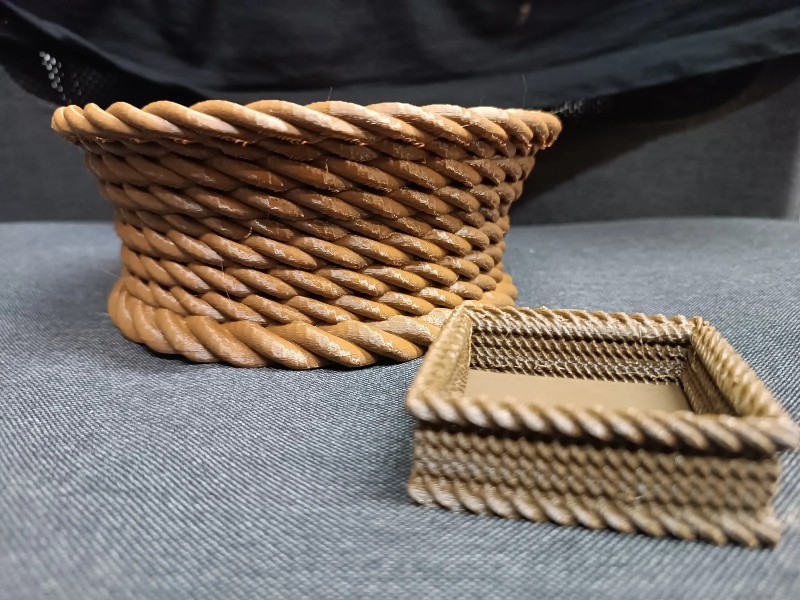 Panier en corde