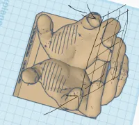 Give me a hand business card holder -4