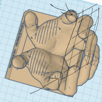 Give me a hand business card holder -4