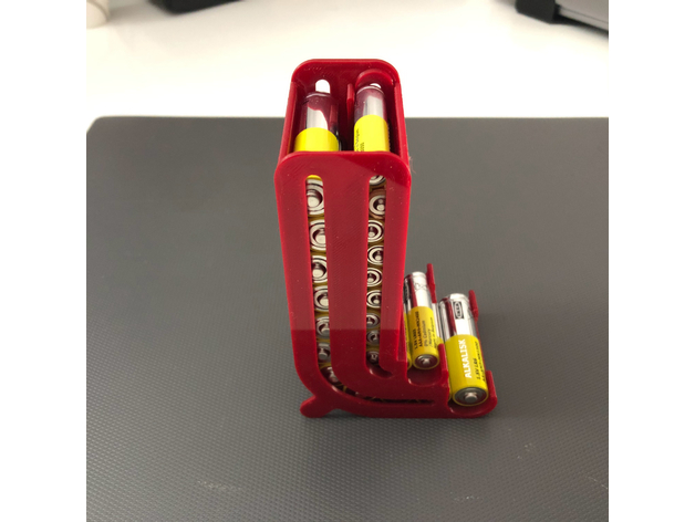 ADKS - Easy AA + AAA Battery Holder by Adarkstudio