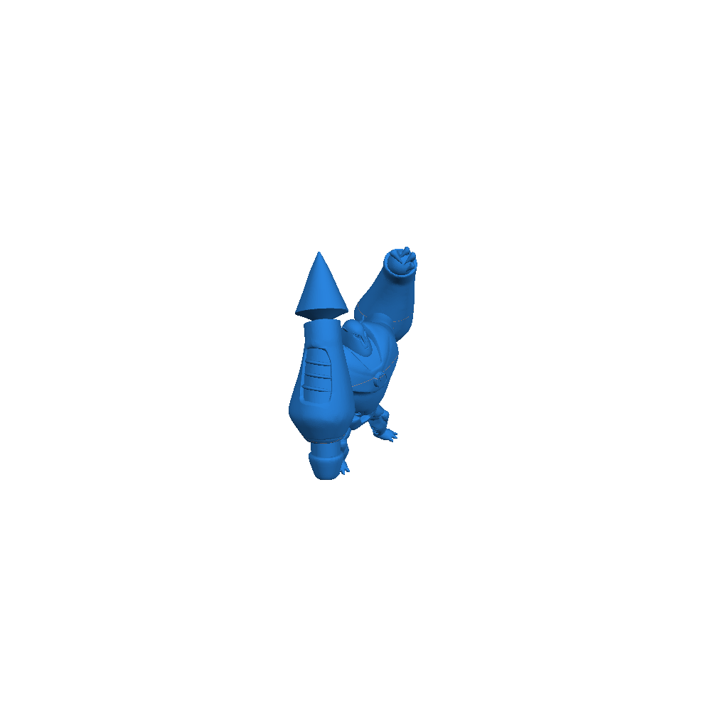 Armodrillo 3D Model - Easy Print Ben 10 Alien (Version 1.0)