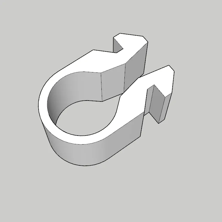 Wire clamp to profile