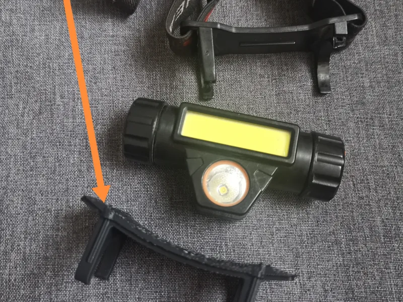 Head lamp mount