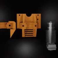 E3D V6 HOTEND MOUNT FOR CREALITY CR6 SE-1