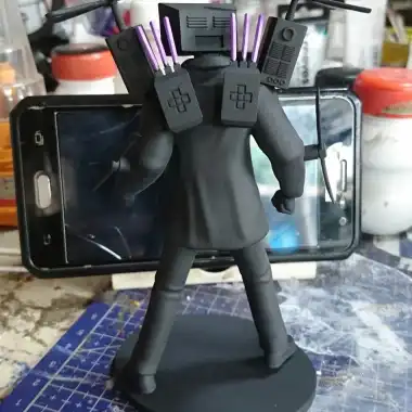 Titan TV Man Skibidi Toilet Fan Art-1