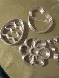 12 Easter Cookie Cutters Bundle - Eggs, peeps, chicks & more-3