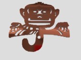 Monkey Close Up Clothing Hanger-0