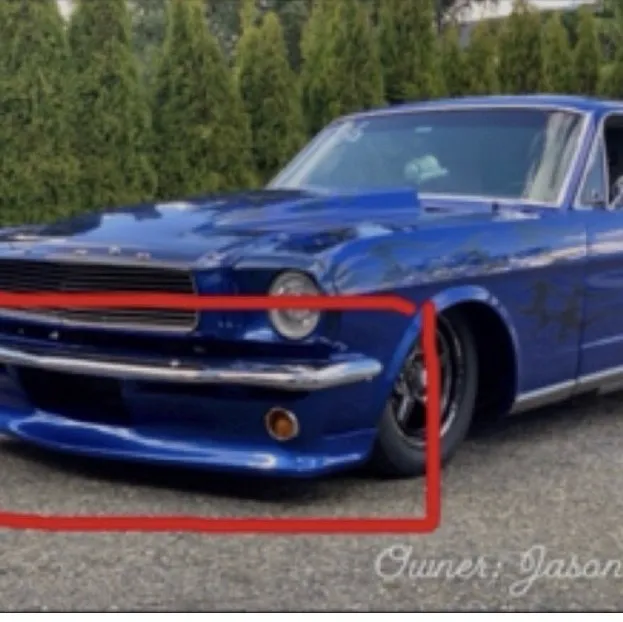 Gord Mustang 1966 前保险杠部件