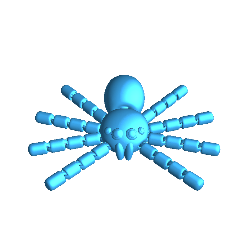 Flexi Spider (Articulated).stl
