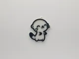 Cute Otter Keychain #1-0