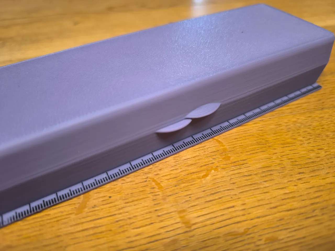Custom Pencil Case with Stencil & Ruler

