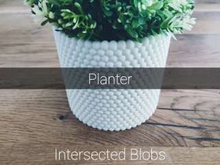 Planter - Intersected Blobs