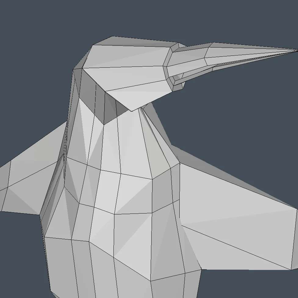 Low Poly Penguin 3d Models Download Creality Cloud