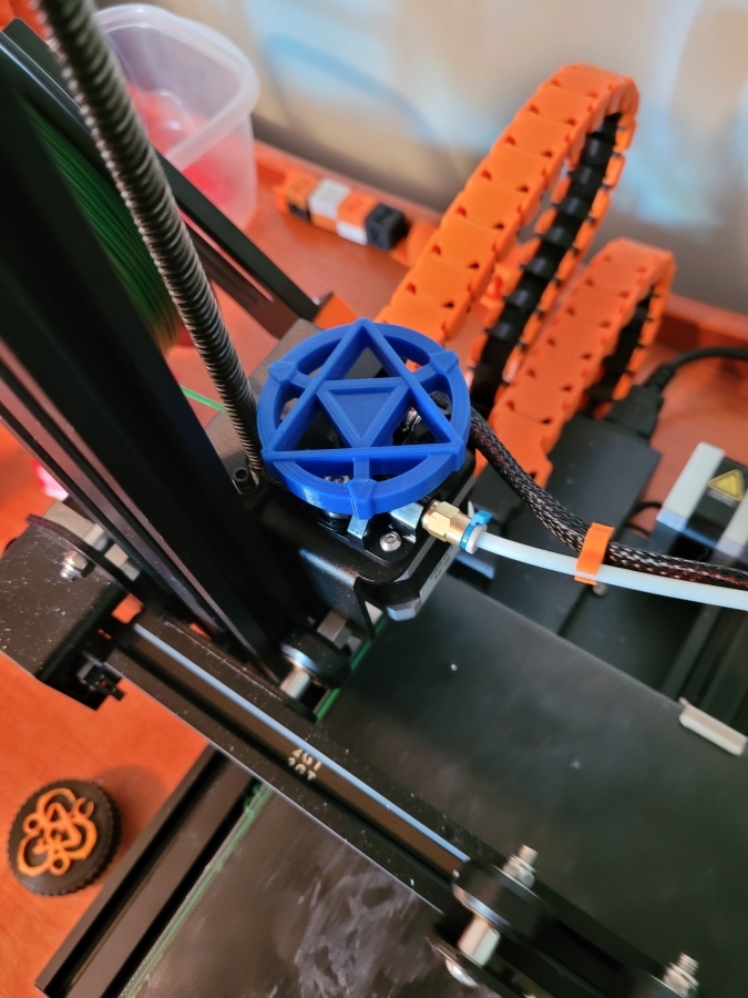 Triforce Extruder Knob Inspired by original Ender 3 v2 kno 3D