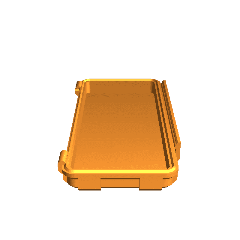 Parametrizable Rugged Battery Box (OpenSCAD)