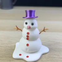 Melting snowman-0