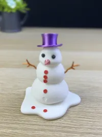 Melting snowman-0