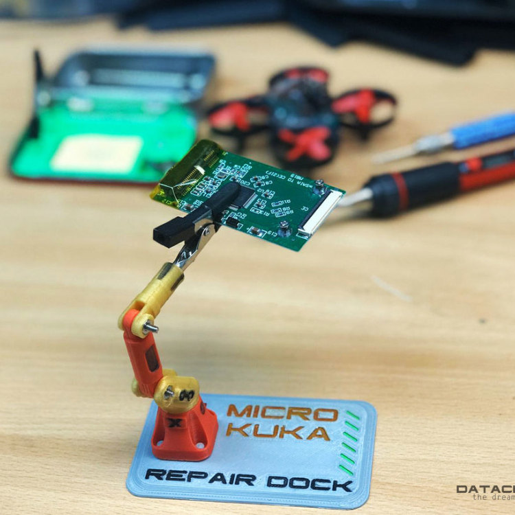 MICRO PCB SUPPORT KUKA ARM - MINIMALIST