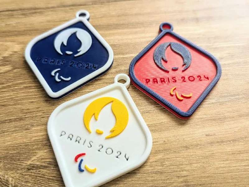 Porte-clés des Jeux olympiques de Paris 2024