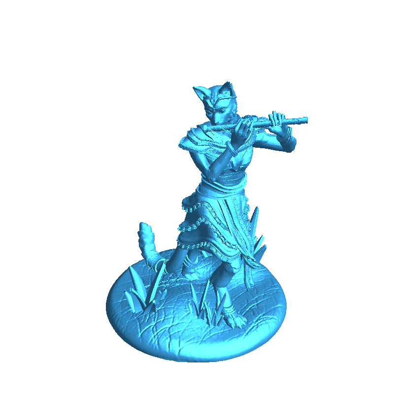 Tribal Catfolk Bard
