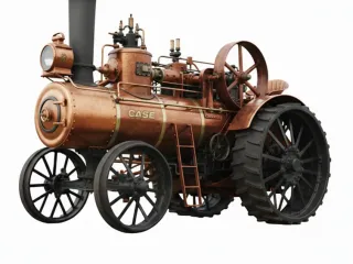 Steam tractor