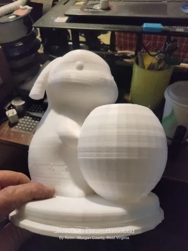 Easter bunny pen stand-1
