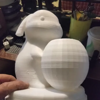 Easter bunny pen stand-1