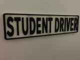 Student Driver Magnet-0
