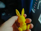 Easter bunny keychain-1