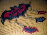 GOTHIC BAT KEYHOLDER WITH KEYCHAIN-2