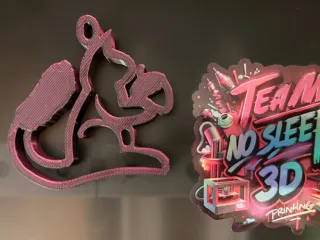 Squirrel key chain
