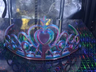 Elsa crown and wand
