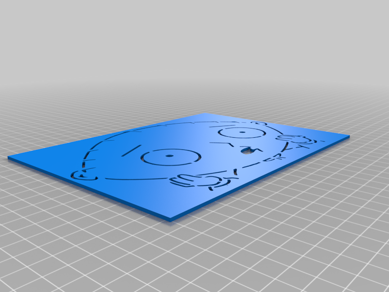 Stewie Griffin stencil 4 | 3D models download | Creality Cloud