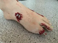 Halloween Bloody Foot 🦶🩸🎃-4