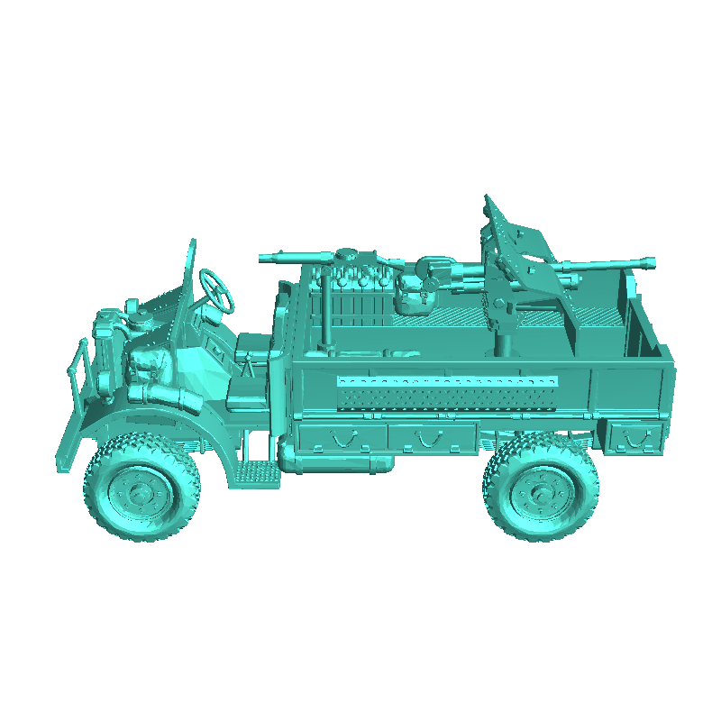 Ford F-30 LRDG with Bofors 37mm (UK, WW2)