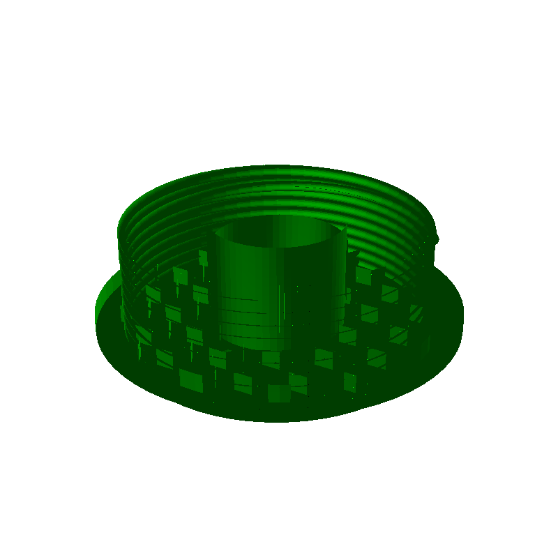 Filament spool keychain (with wall mount/holder)